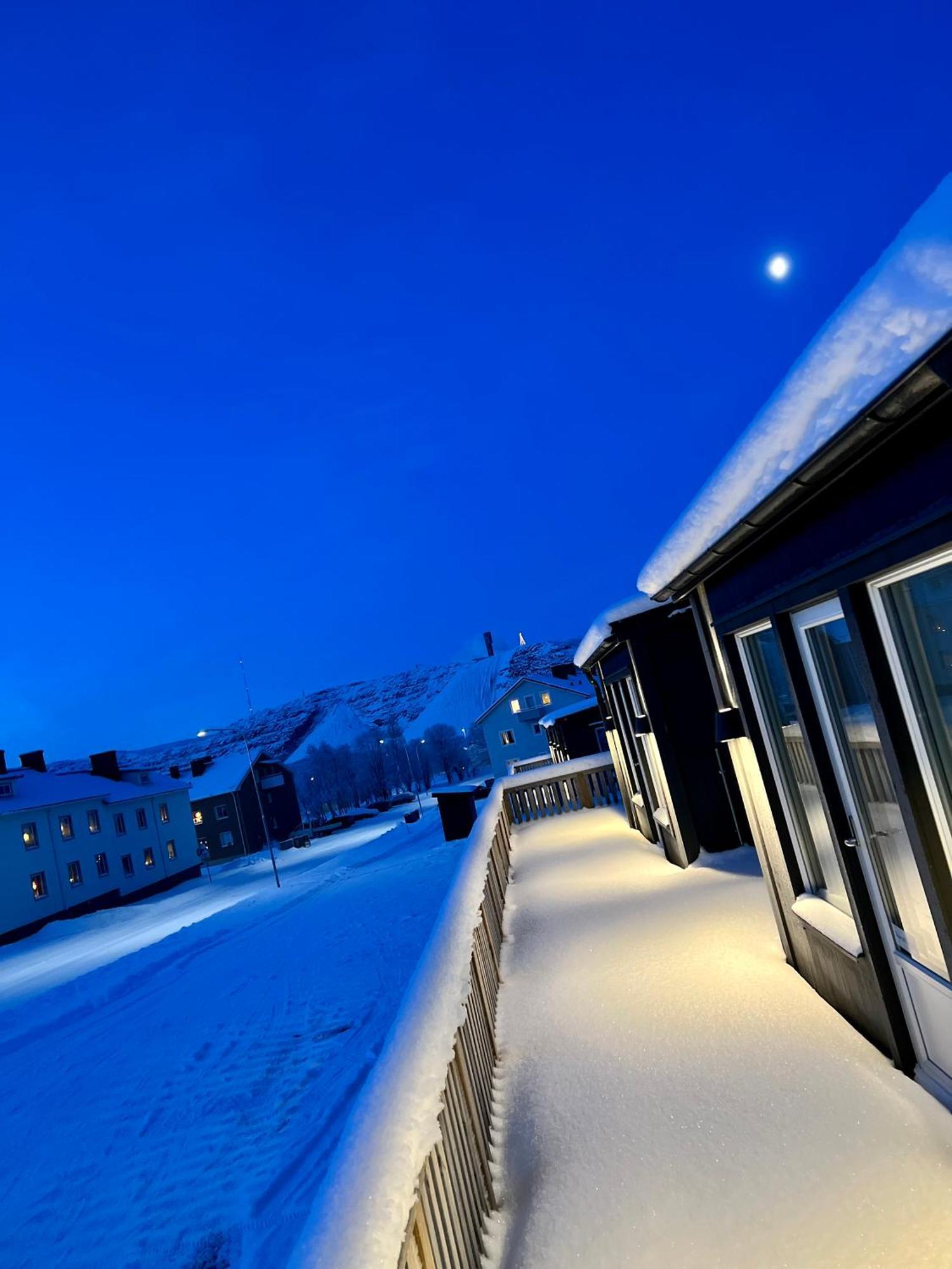 Private Chalet With Sauna Kiruna Eksteriør billede